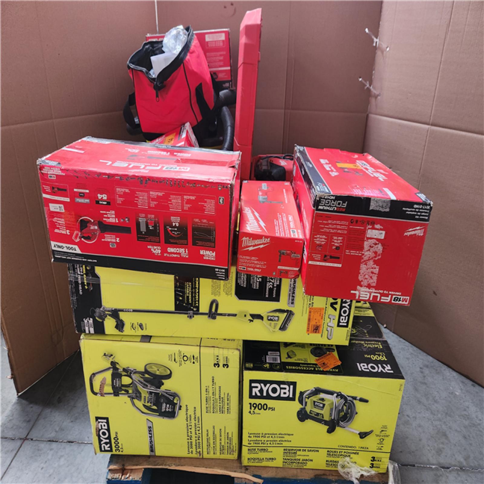 CALIFORNIA AS-IS TOOL PALLET