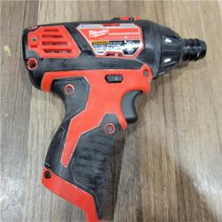 AS-IS Milwaukee 2401-22 - M12 12V Cordless Screwdriver Kit