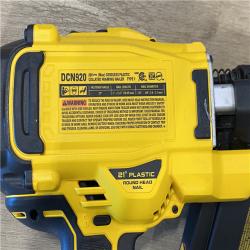 AS-IS DEWALT 20-Volt 21° Cordless Framing Nailer Kit