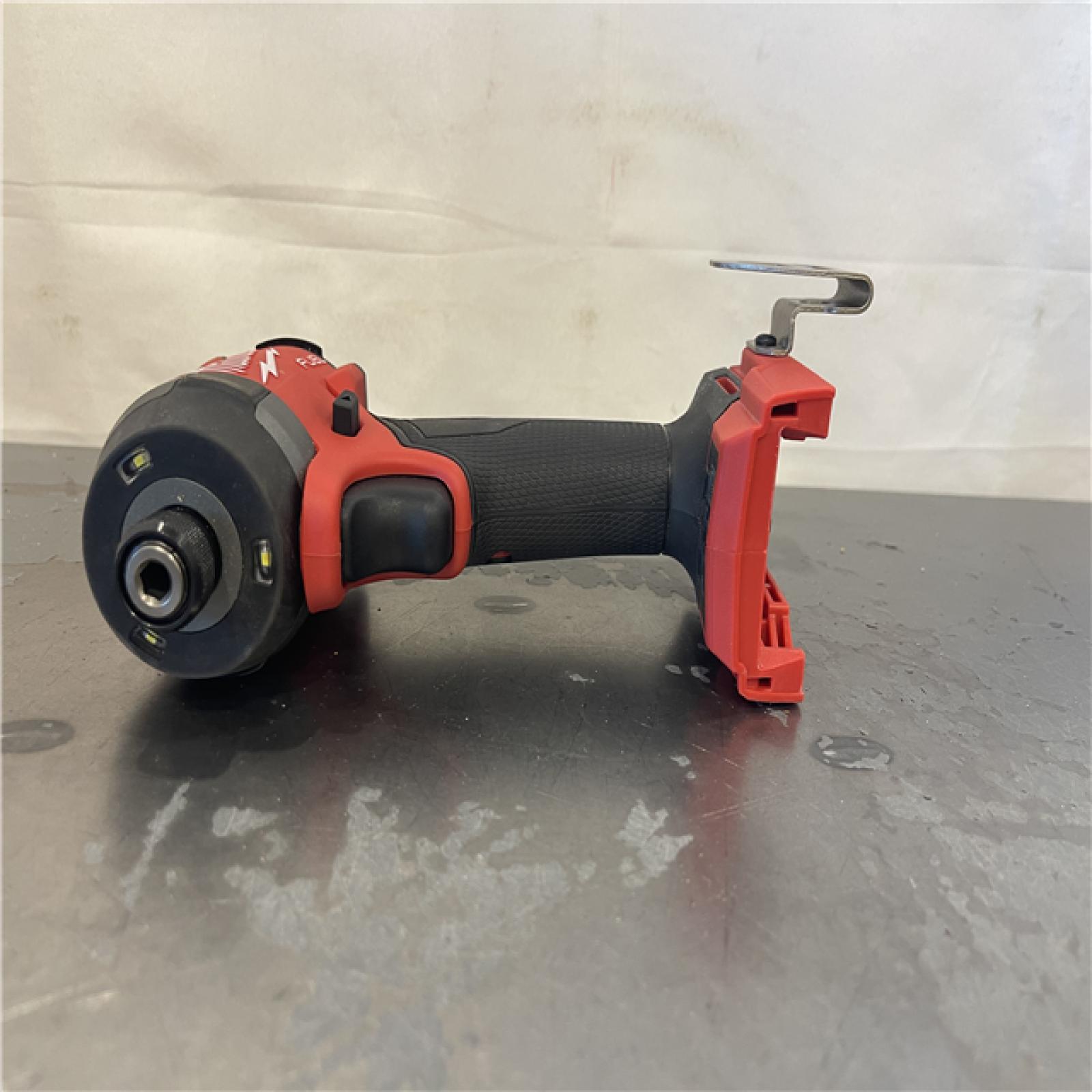 AS-IS- Milwaukee 18V Lithium-Ion Brushless Cordless 1/4 Hex Impact Driver (Tool-Only)