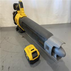AS-IS - DeWalt Brushless Cordless Battery Powered Handheld Leaf Blower Kit