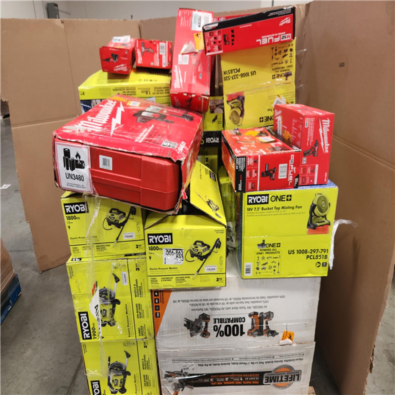 CALIFORNIA AS-IS TOOL PALLET