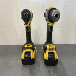 AS-SI - DEWALT 20V MAX XR Hammer Drill and ATOMIC Impact Driver 2 Tool Cordless Combo Kit