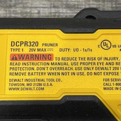 AS-IS DEWALT 20V MAX Cordless Battery Powered Pruner Kit