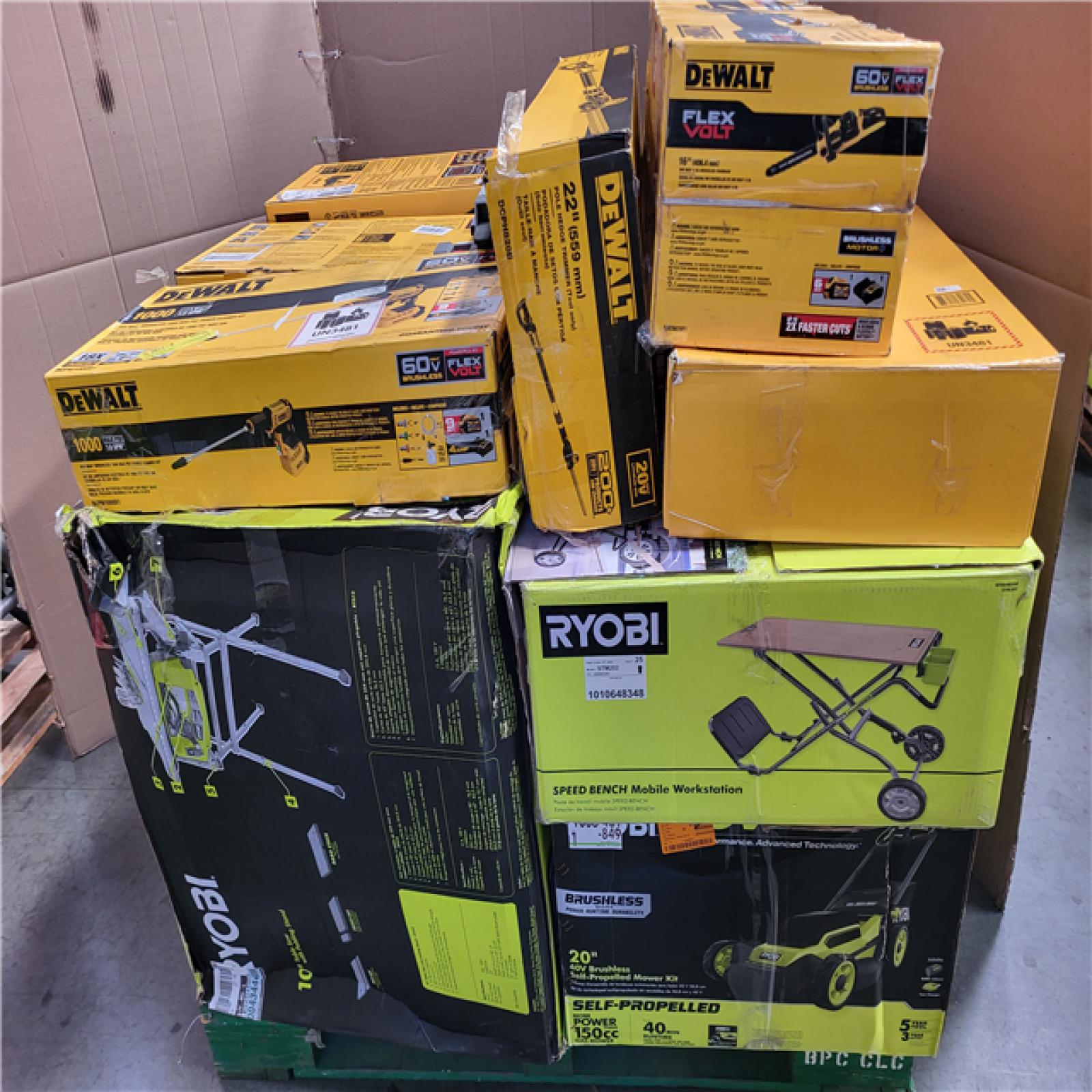 CALIFORNIA AS-IS TOOL PALLET