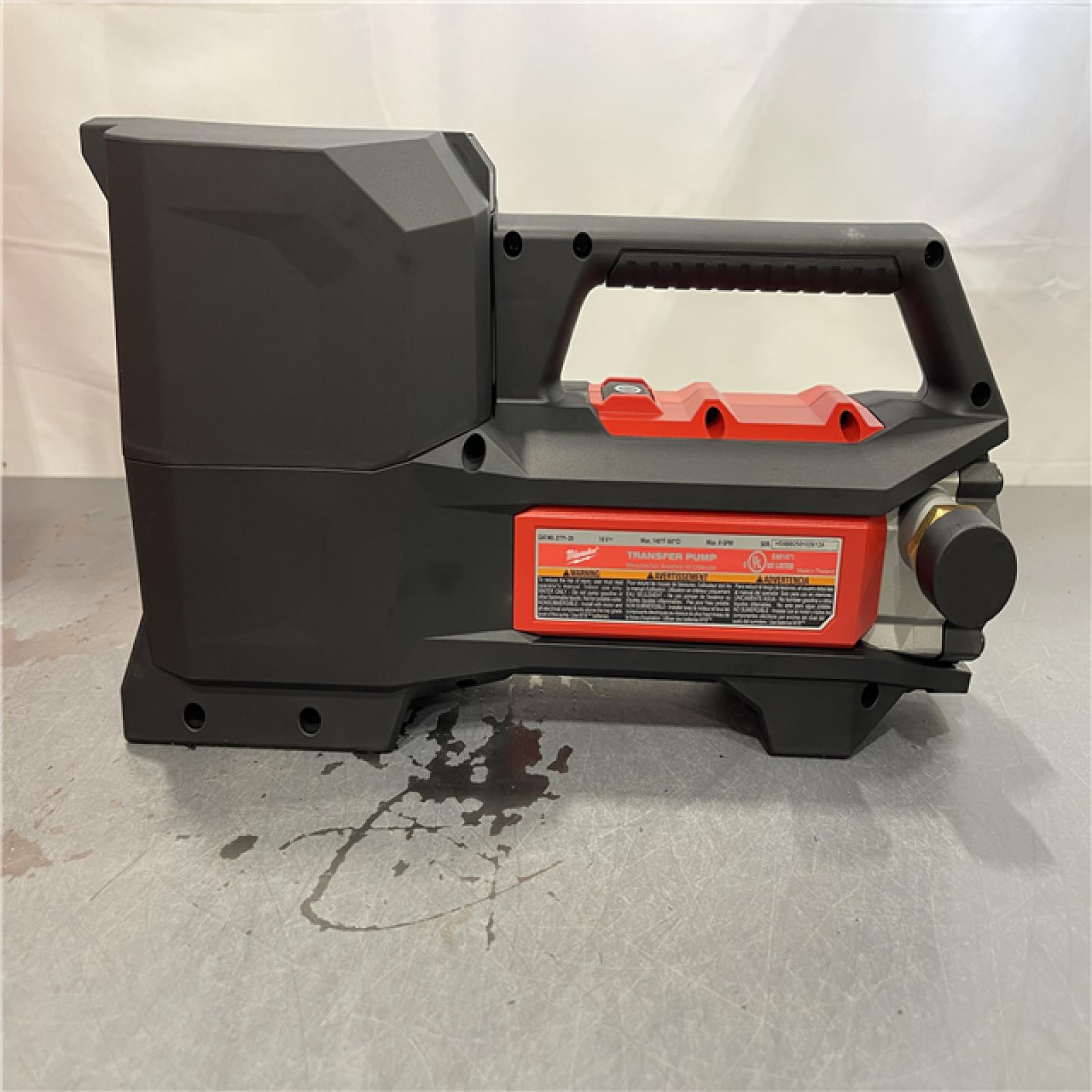 AS-IS - Milwaukee 18-Volt 1/4 HP Lithium-Ion Cordless Transfer Pump