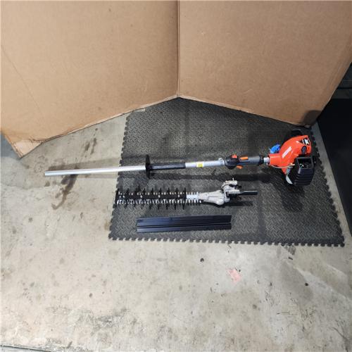 HOUSTON LOCATION - AS-IS ECHO Gas Hedge Trimmer 21 in. 25.4 Cc 2-Cycle Straight Shaft Articulating Head