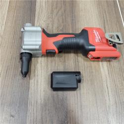 AS-IS Milwaukee M12 12-Volt Lithium-Ion Cordless Rivet Tool (Tool-Only)