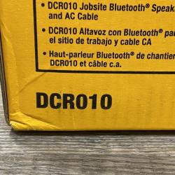 NEW - DEWALT 20V MAX Cordless Bluetooth Speaker (Tool Only)