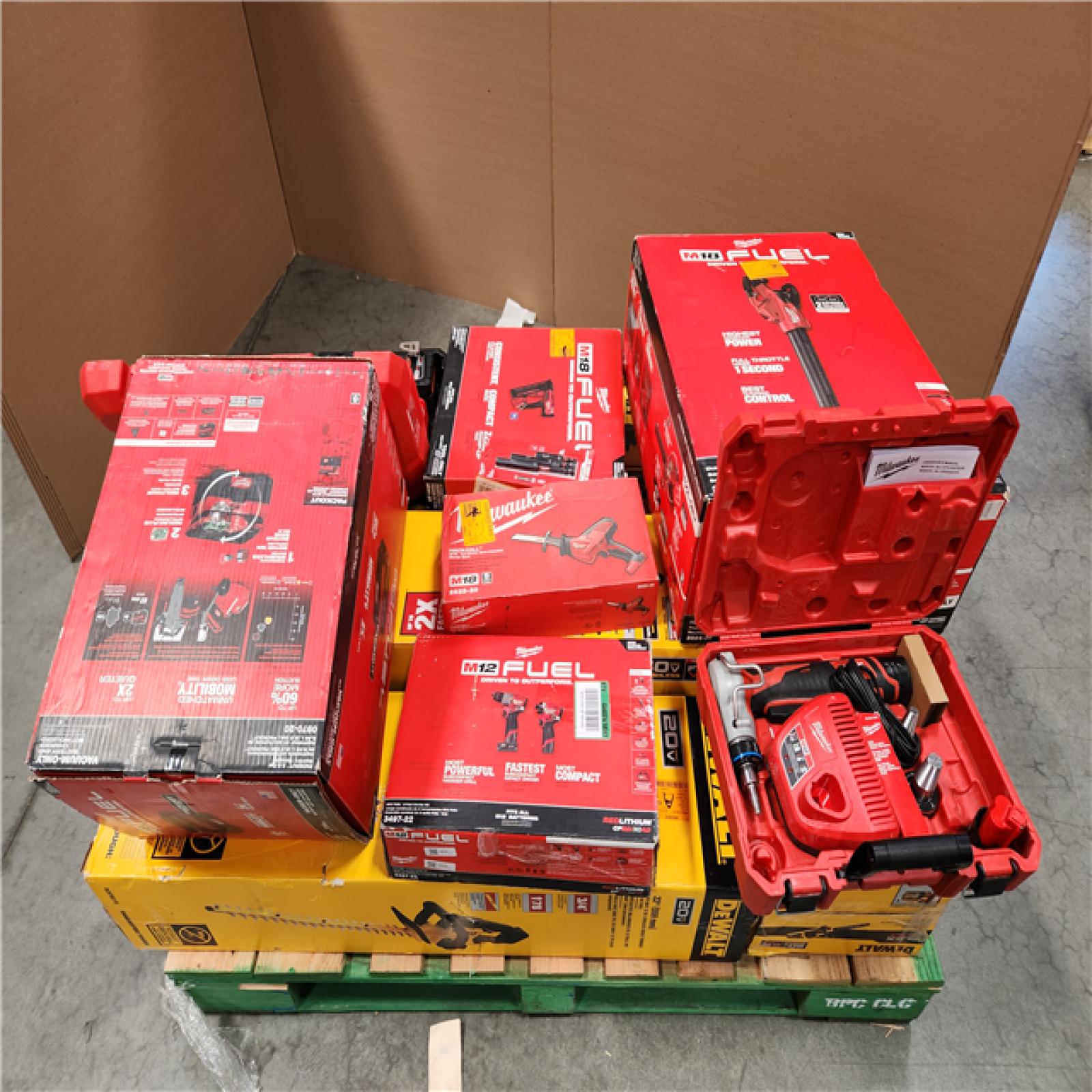 CALIFORNIA AS -IS  TOOL PALLET
