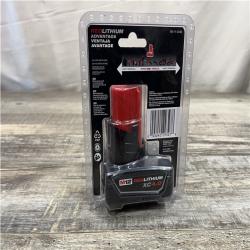 NEW - Milwaukee 12-Volt Lithium-Ion XC Extended Capacity Battery Pack 4.0Ah