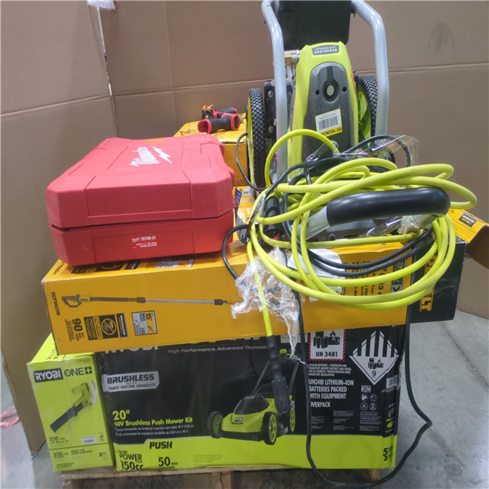 CALIFORNIA AS-IS TOOL PALLET