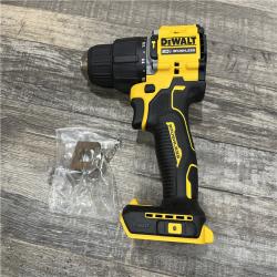 AS-IS DEWALT ATOMIC 20-Volt MAX Brushless Cordless 1/2 in. Hammer Drill (Tool-Only)