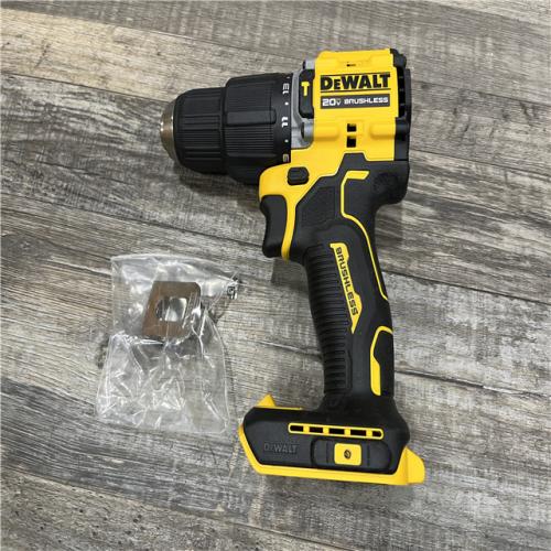 AS-IS DEWALT ATOMIC 20-Volt MAX Brushless Cordless 1/2 in. Hammer Drill (Tool-Only)