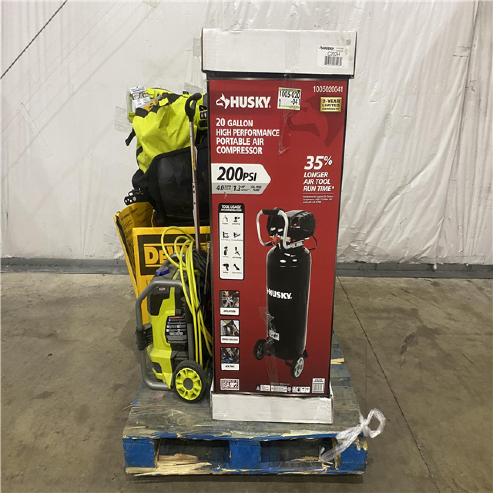 Houston Location AS IS - outdoor pallet