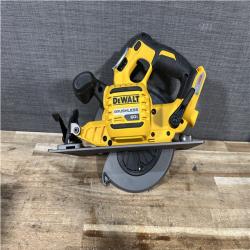 Houston Location AS-IS DEWALT FLEXVOLT 60V MAX Cordless Brushless 7-1/4 in. Circular Saw with Brake (Tool Only)