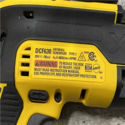 AS-IS DEWALT XR 20V MAX Lithium-Ion Cordless Brushless Screw Gun (Tool Only)