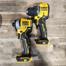 HOUSTON LOCATION - AS-IS Dewalt DCK225D2 20V MAX ATOMIC Compact Cordless Drill Driver and Impact Driver Combo Kit