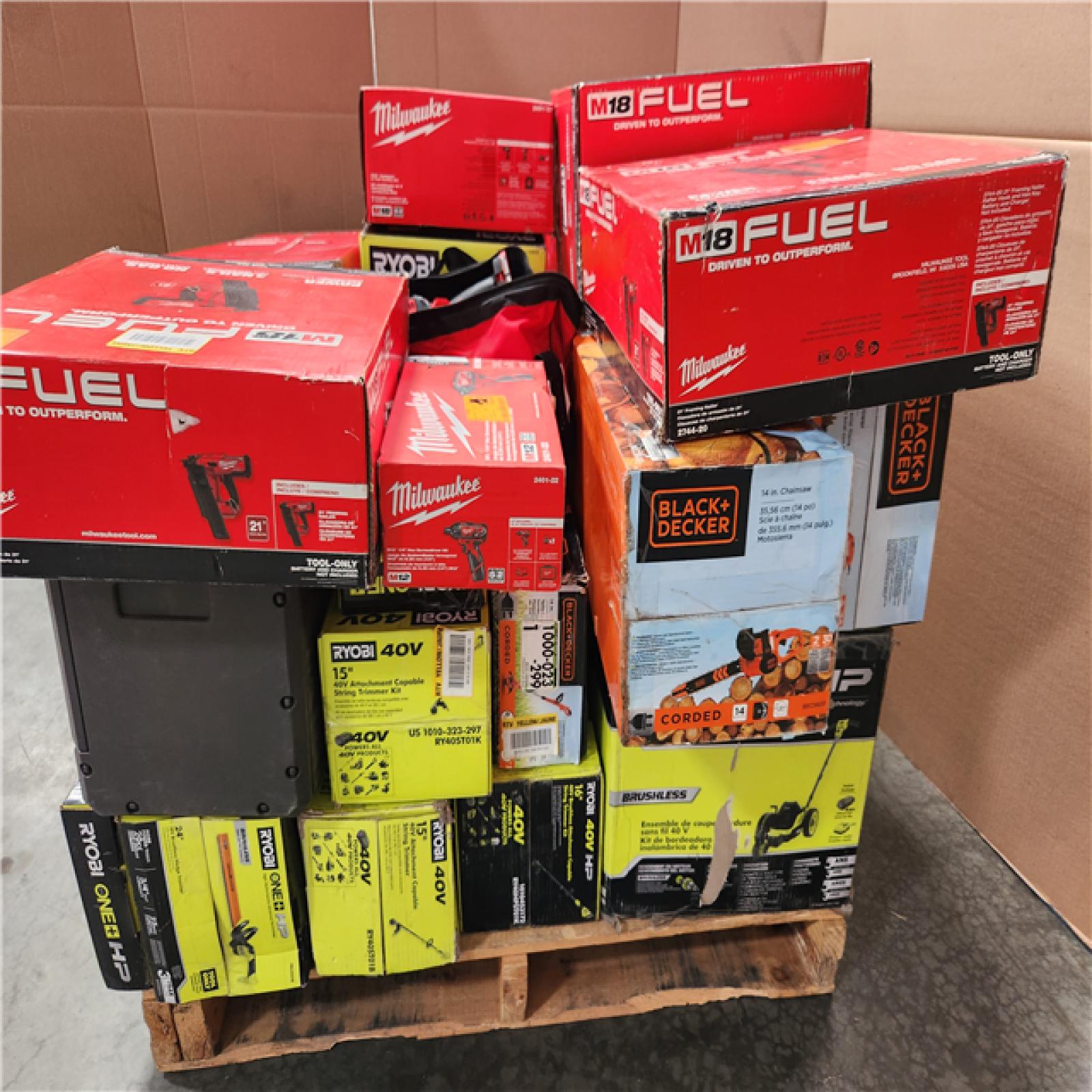 CALIFORNIA AS-IS TOOL PALLET