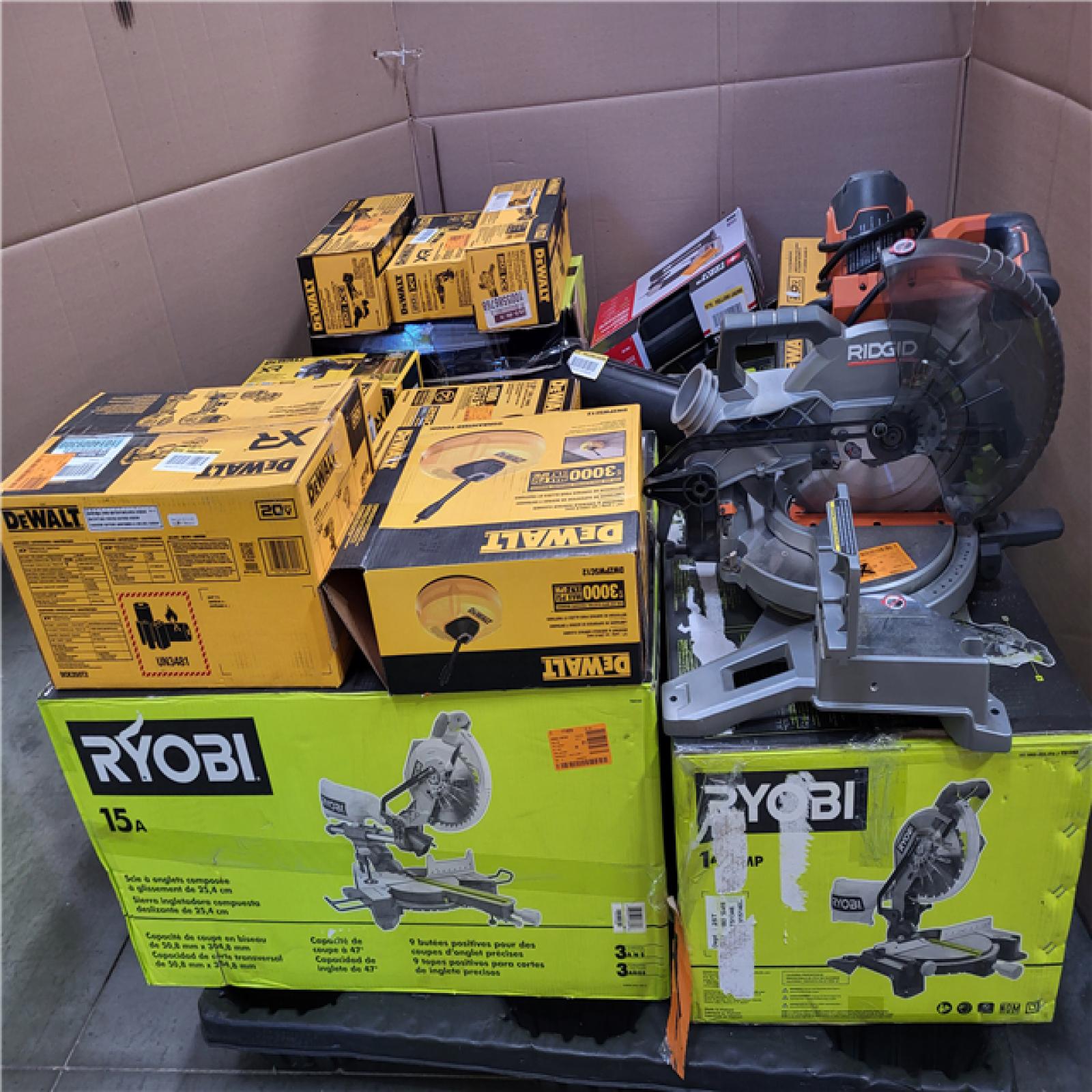 CALIFORNIA AS-IS TOOL PALLET