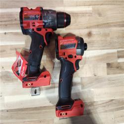 HOUSTON LOCATION - AS-IS (APPEARS LIKE NEW) Milwaukee  FUEL 18V Lithium-Ion Brushless Cordless Hammer Drill and Impact Driver Combo Kit