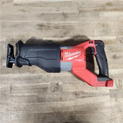 HOUSTON LOCATION - AS-IS (APPEARS LIKE NEW) Milwaukee M18 Fuel 18V Brushless Super Sawzall Reciprocating Saw 2722-20 (Bare Tool)