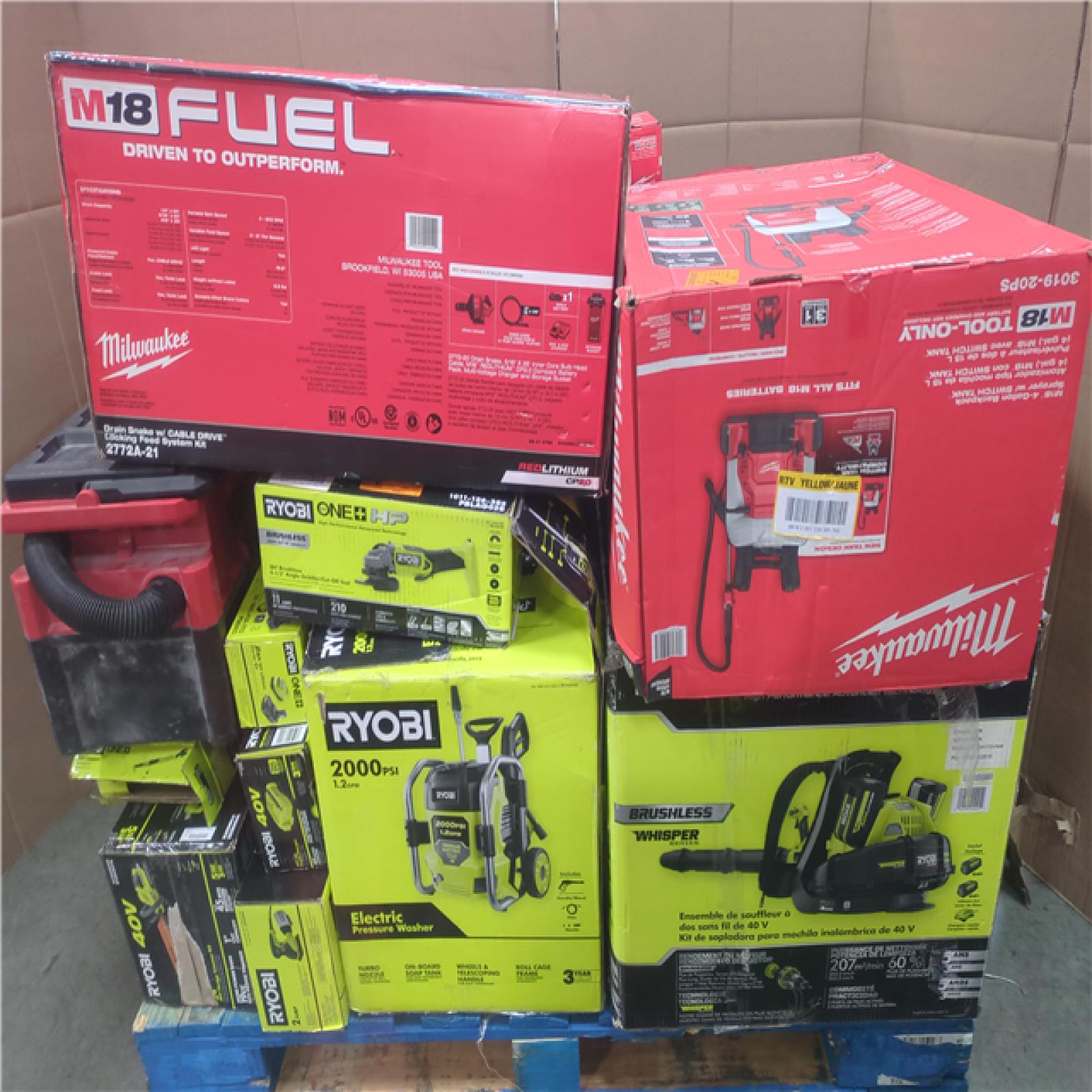 CALIFORNIA AS-IS TOOL PALLET