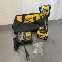 AS-IS - DeWalt 20V MAX ATOMIC 1/4 in. Cordless Brushless 3-Speed Impact Driver Kit
