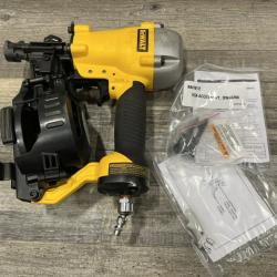 AS-IS DEWALT 1-3/4 in. 15 Degree Pneumatic Coil Roofing Nailer (Tool-Only)