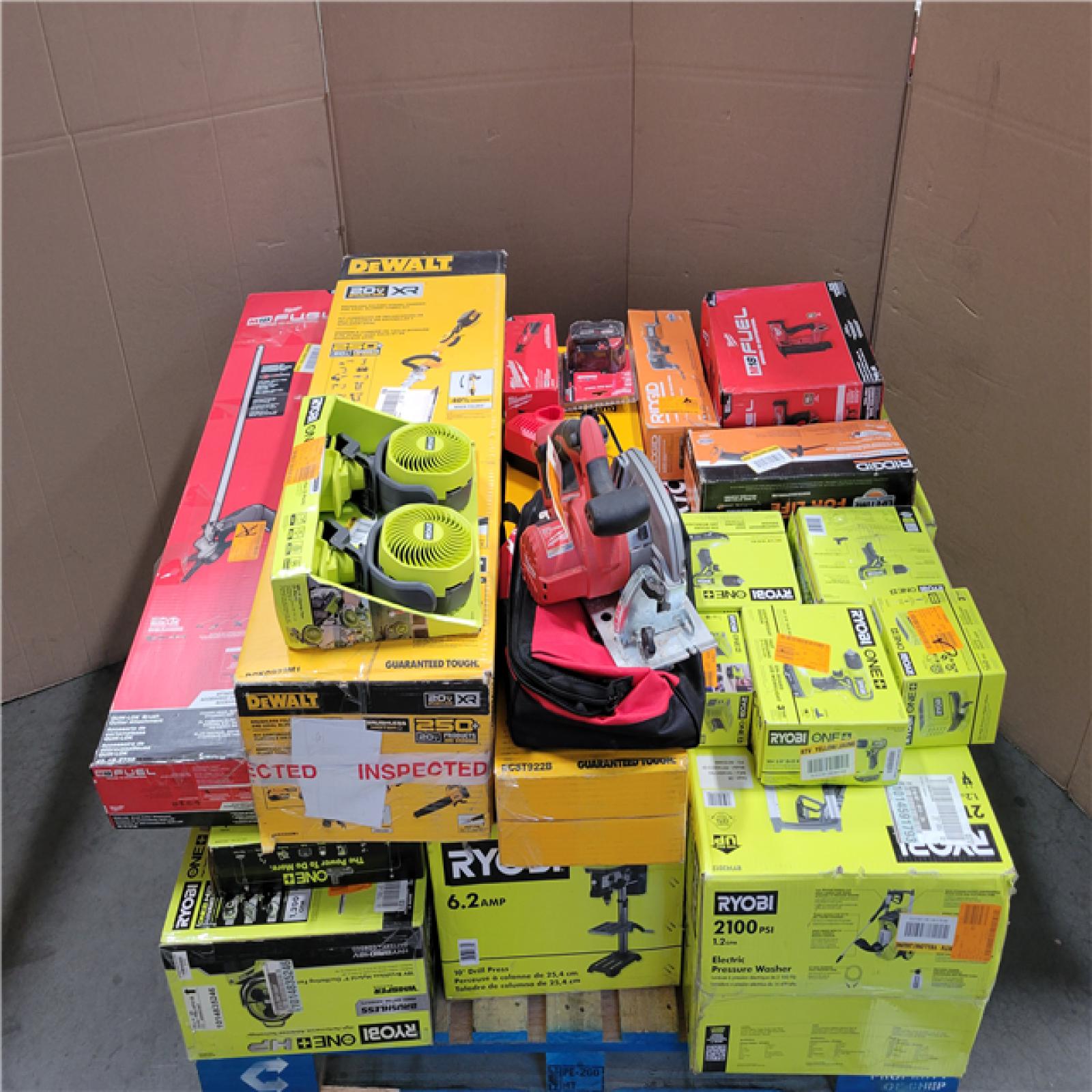 CALIFORNIA AS-IS TOOL PALLET