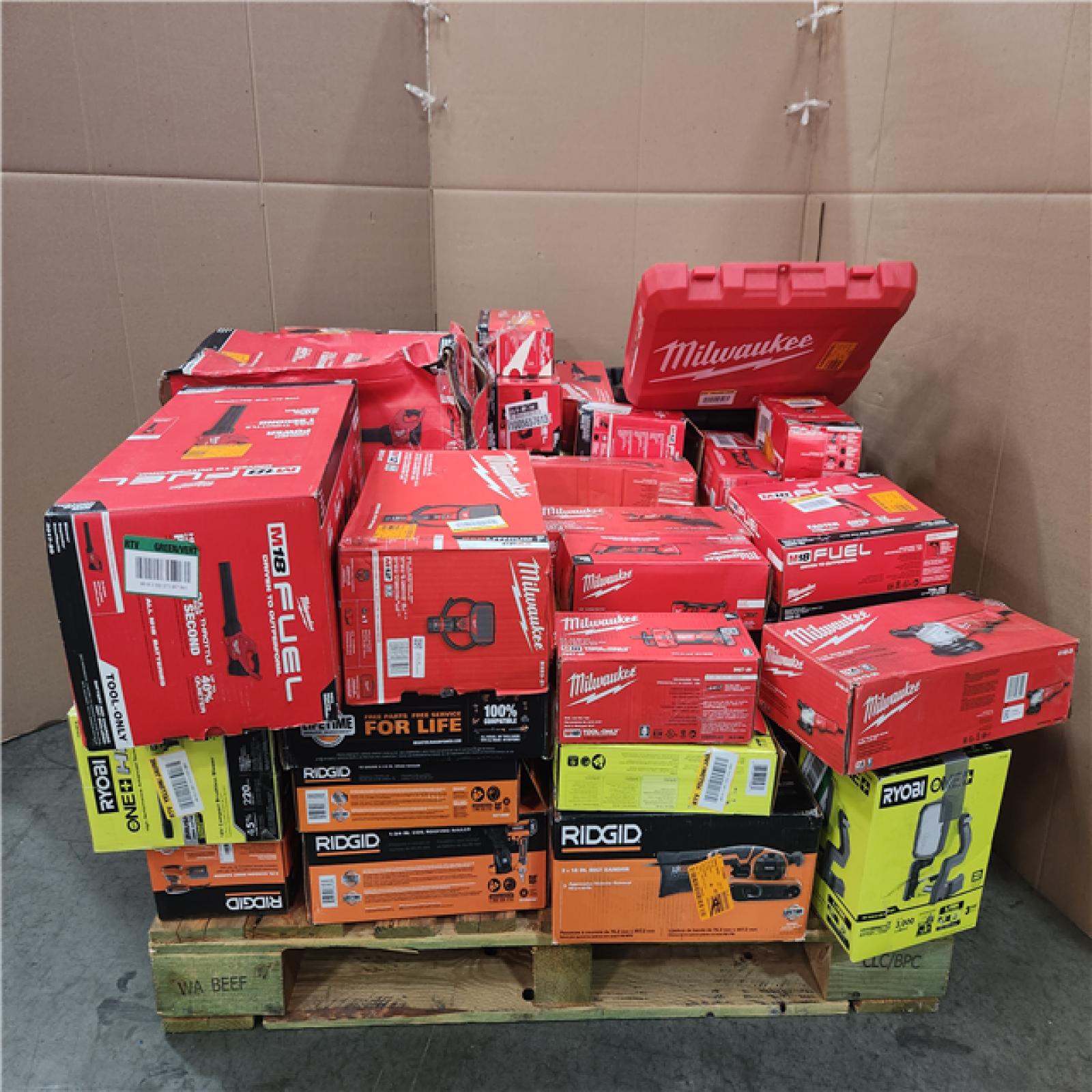 CALIFORNIA AS-IS TOOL PALLET