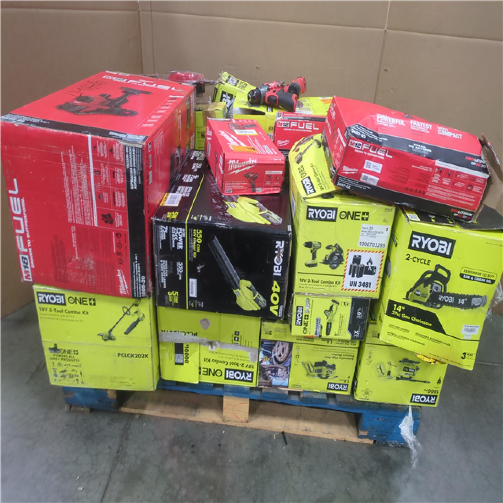 CALIFORNIA AS-IS TOOL PALLET