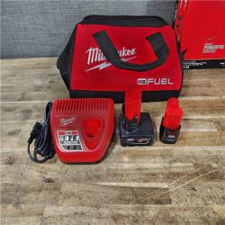 HOUSTON LOCATION - AS-IS Milwaukee 3497-22 12V Brushless Hammer Drill and Impact Driver Combo Kit