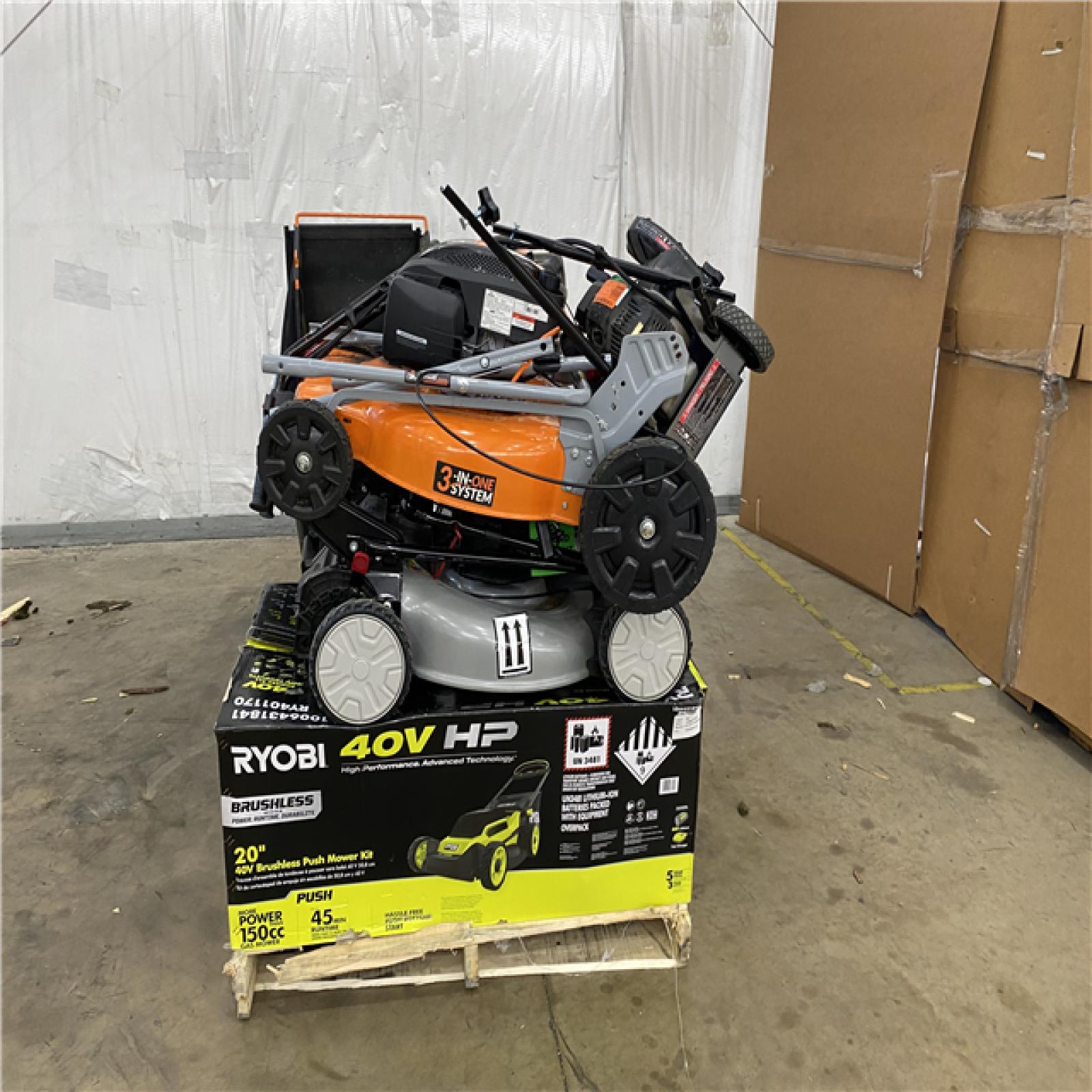 Houston Location - AS-IS Outdoor Power Equipment