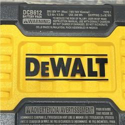 AS-IS DEWALT FLEXVOLT 20V/60V MAX Lithium-Ion 12.0Ah Battery