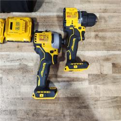 HOUSTON LOCATION - AS - IS DEWALT 2 TOOL COMBO KIT W/ (2) BATTERY & CHARGER