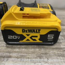 AS-IS DEWALT 20-Volt Maximum XR Lithium-Ion Cordless Brushless 1/4 in. 3-Speed Impact Driver Kit
