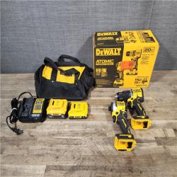 HOUSTON LOCATION - AS-IS DEWALT ATOMIC 20V MAX Lithium-Ion Cordless 2-Tool Combo Kit