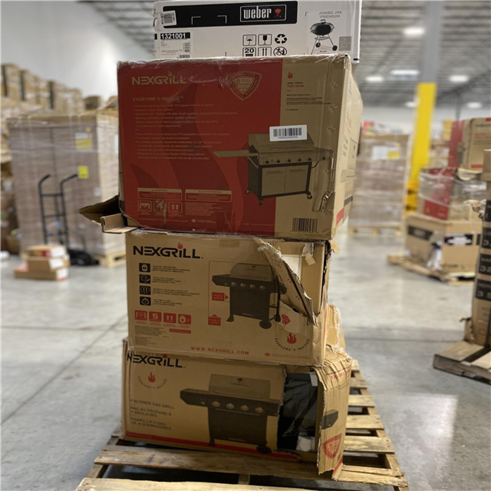 DALLAS LOCATION - MIXED GRILL PALLET - (4 UNITS)