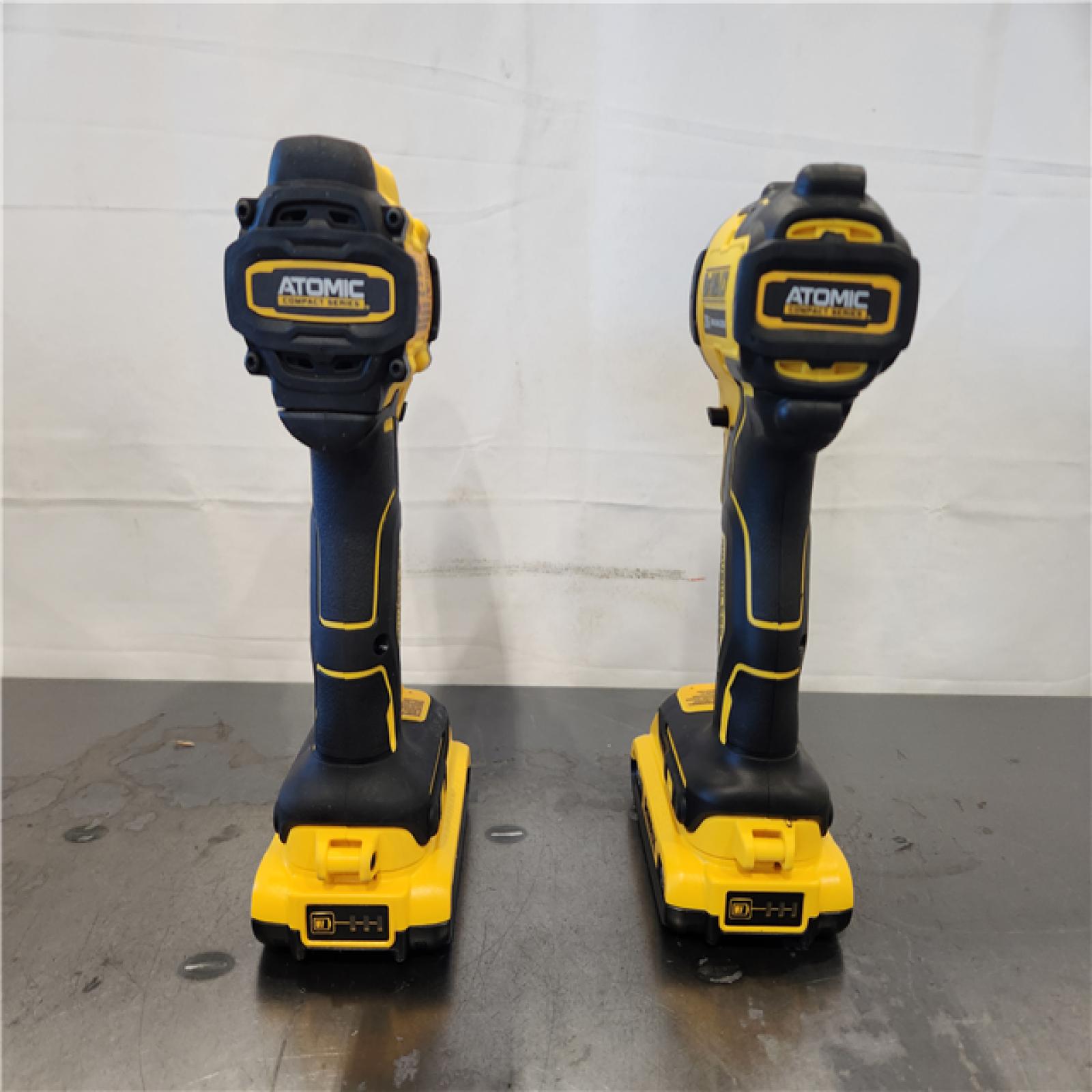 AS-IS- DEWALT ATOMIC 20-Volt MAX Lithium-Ion Cordless Combo Kit