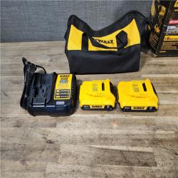HOUSTON LOCATION - AS-IS (APPEARS LIKE NEW) Dewalt DCK225D2 20V MAX ATOMIC Compact Cordless Drill Driver and Impact Driver Combo Kit