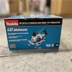 NEW! - Makita 18V X2 LXT Lithium-Ion (36V) Brushless Cordless Rear Handle 7-1/4 in. Circular Saw (Tool-Only)