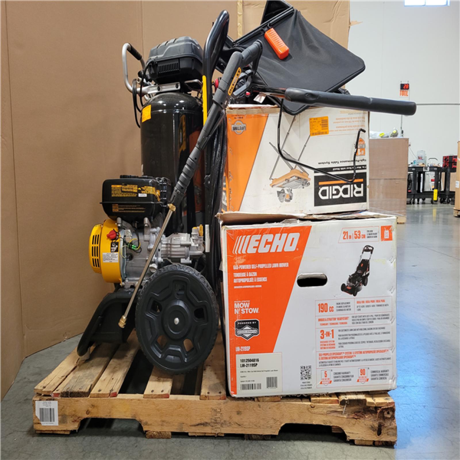 CALIFORNIA AS-IS OUTDOOR POWER EQUIPMENT