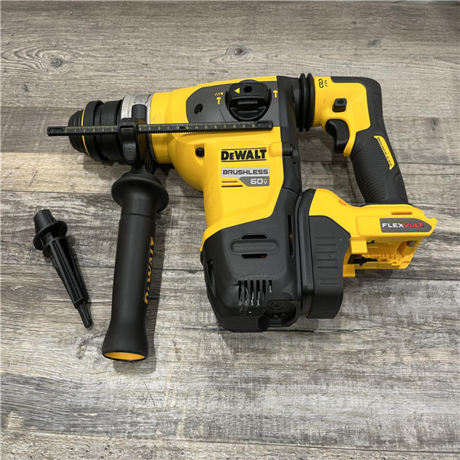 AS-IS DEWALT FLEXVOLT 60V MAX Cordless 1-1/4 in. SDS Plus Rotary Hammer (Tool Only)