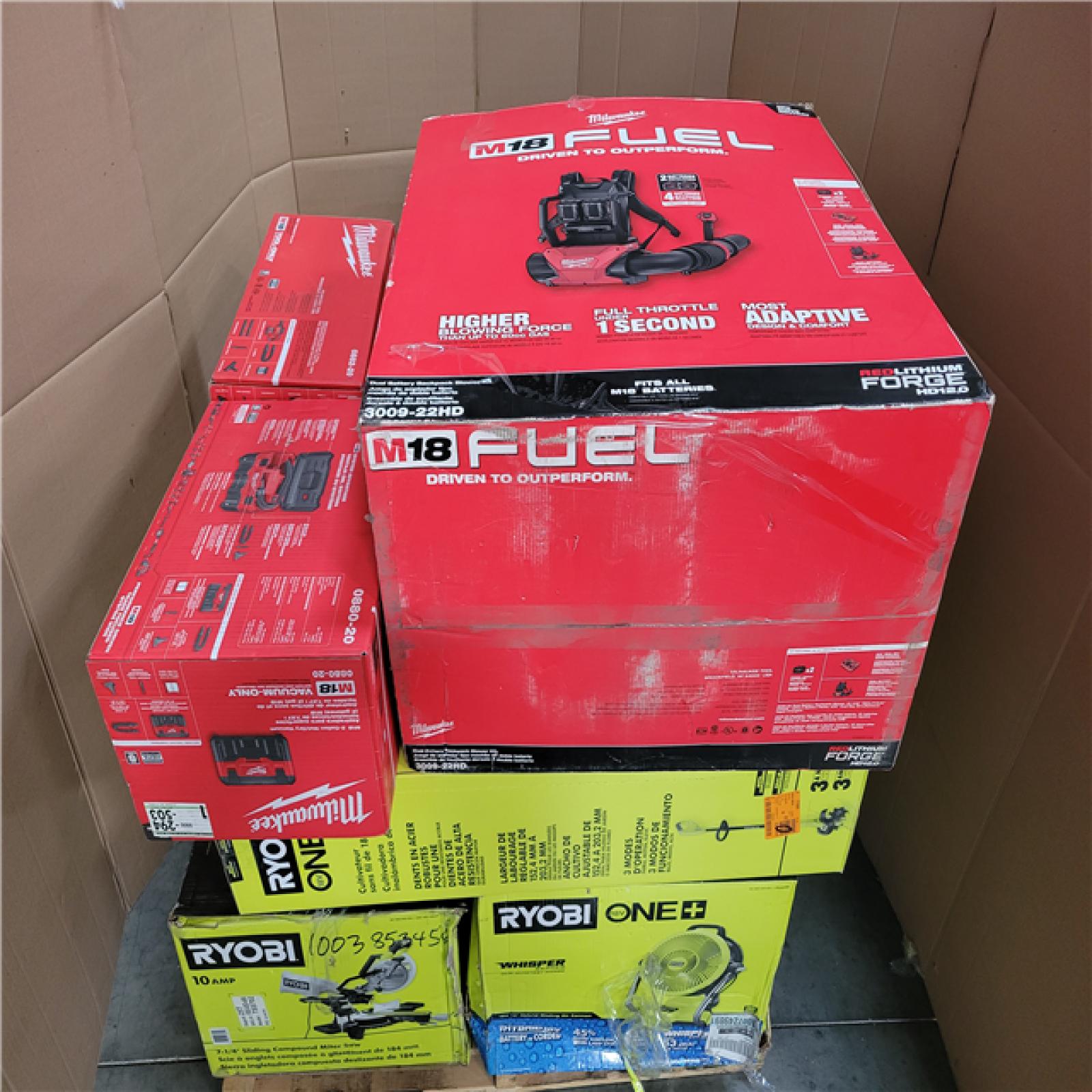 CALIFORNIA AS-IS TOOL PALLET