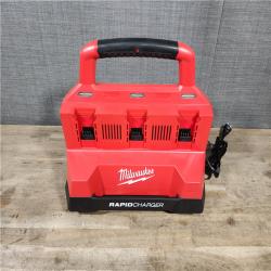 HOUSTON LOCATION - AS-IS Milwaukee M18 Packout Six Bay Rapid Charger (Tool-Only)