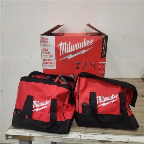 Phoenix Location NEW Milwaukee M18 18V Lithium-Ion Cordless Combo Kit (9-Tool) with (2) Batteries, Charger and Tool Bag