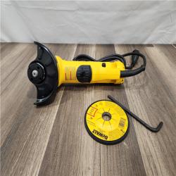 LIKE NEW! - DEWALT 11 Amp Corded 4.5 in. Small Angle Grinder
