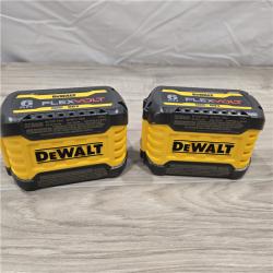 LIKE NEW! - DEWALT FLEXVOLT 20-Volt/60-Volt MAX Lithium-Ion 6.0Ah Battery Pack (2-Pack)