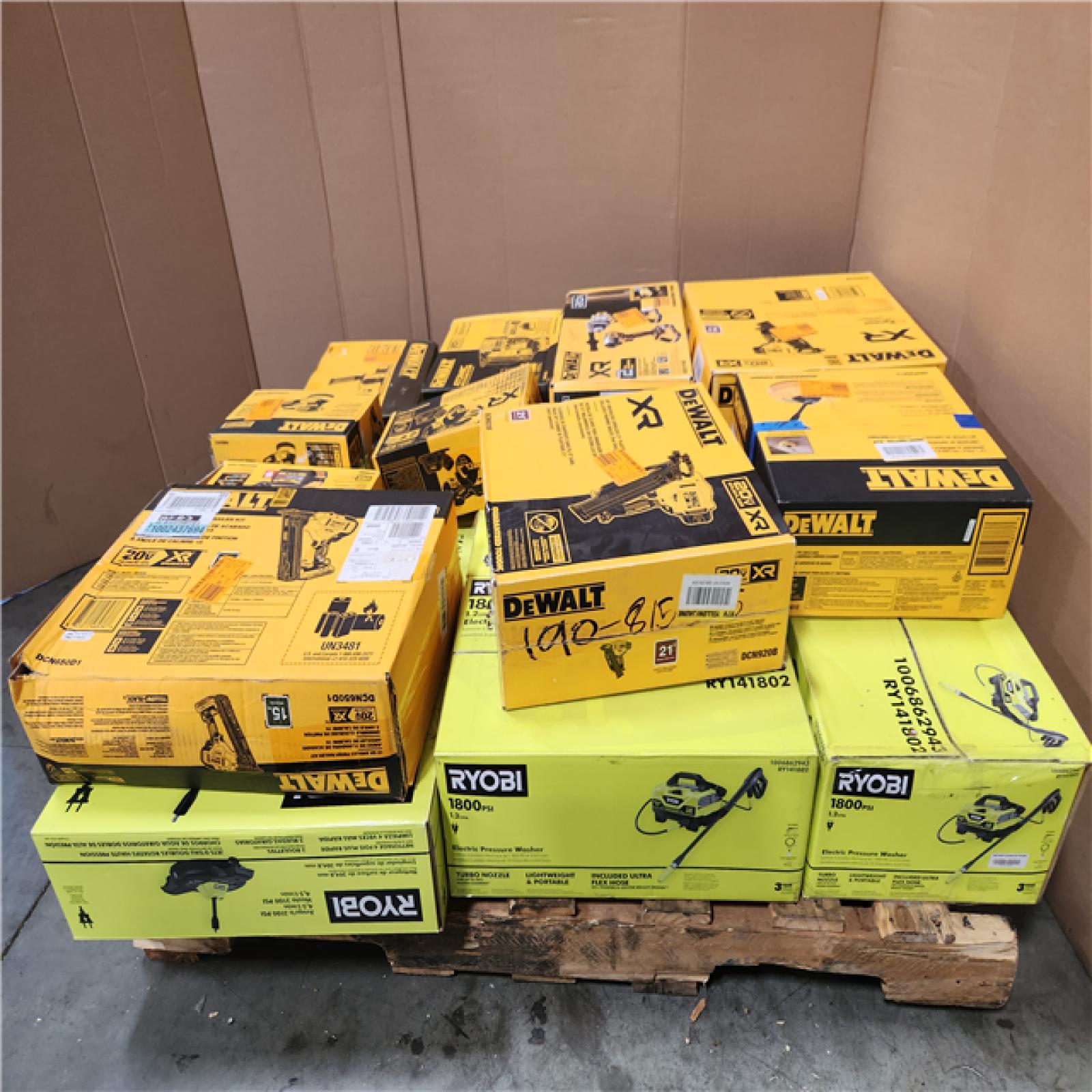 CALIFORNIA AS-IS TOOL PALLET
